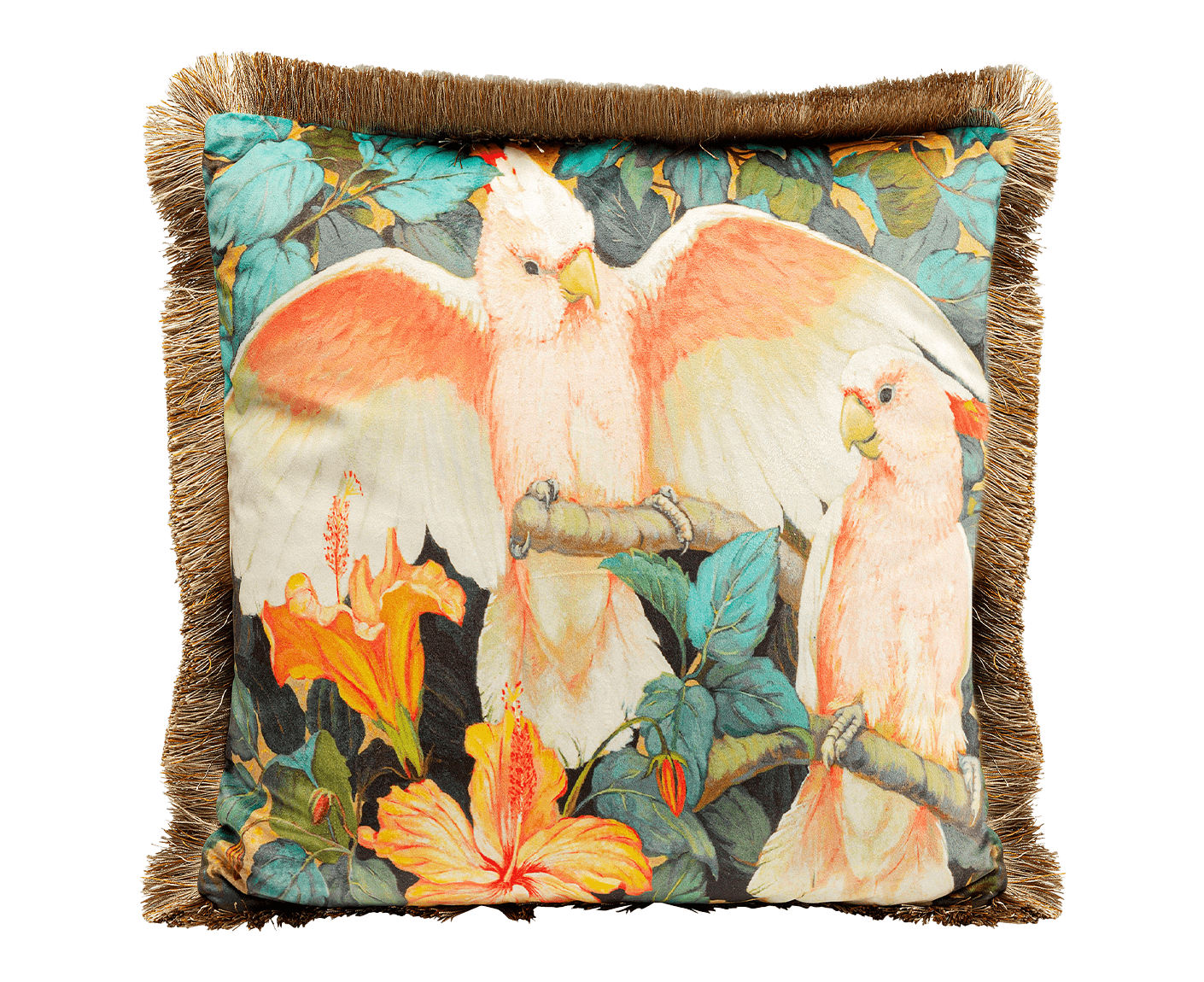 Kissenbezug mit Füllung Parrots Life 45x45cm