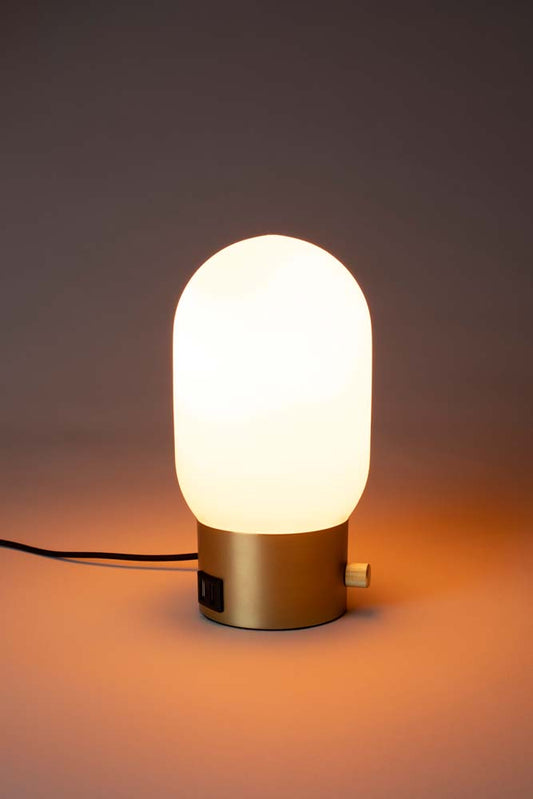 Urban Charger 4-er Set Tischleuchten E27 Gold