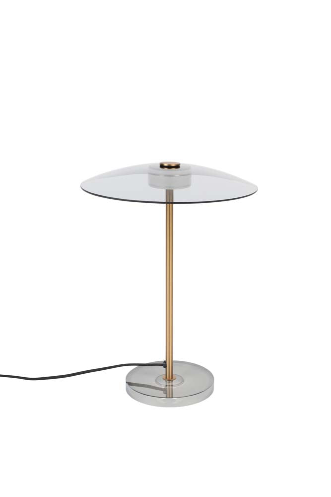 Float Tischleuchte inkl. Dimmer LED Gold/Glas - Voelpe