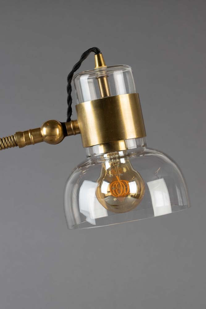 Neville Tischlampe E27 Gold / Schwarz - Voelpe