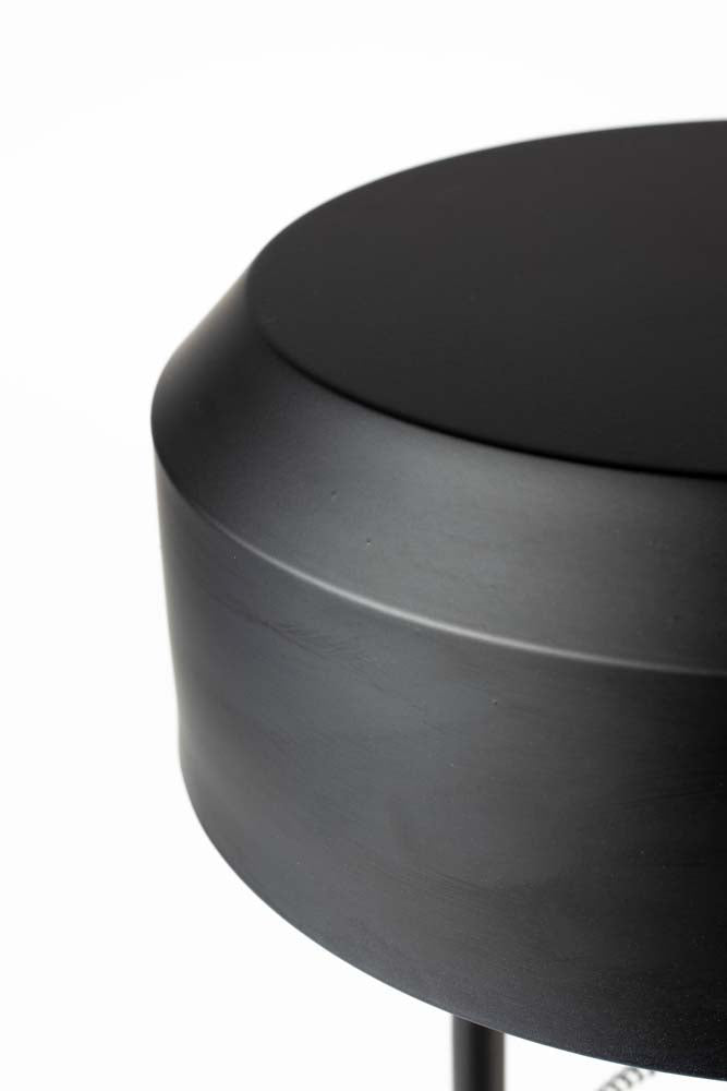 Landon Tischlampe Ø24cm E27 Schwarz