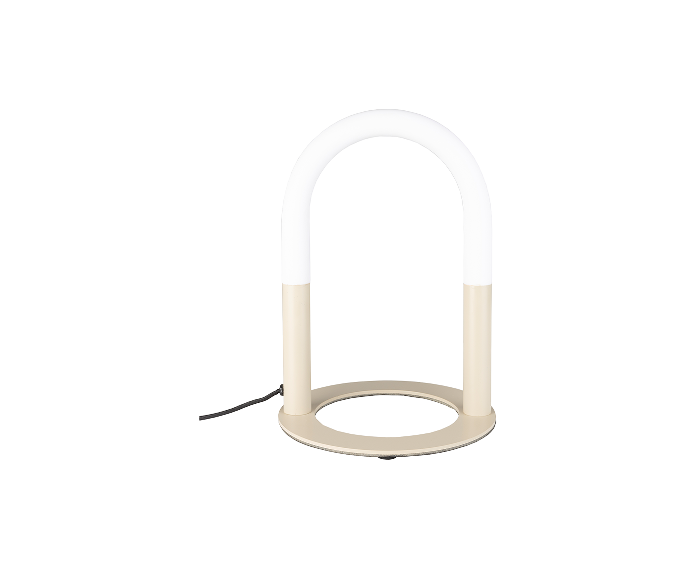 Arch Tischlampe dimmbar Beige