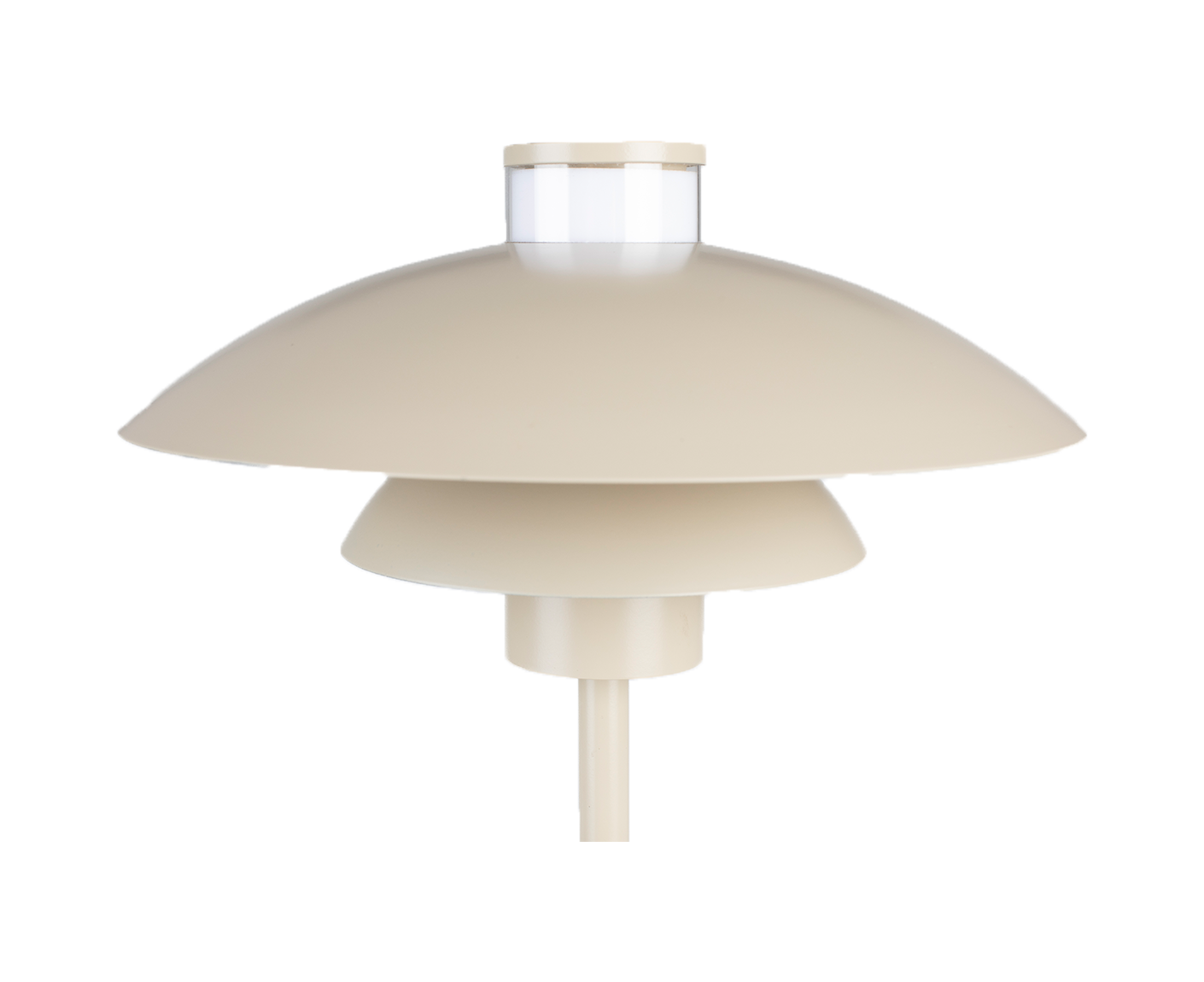 Cole Tischlampe dimmbar Beton / Beige-Travertin