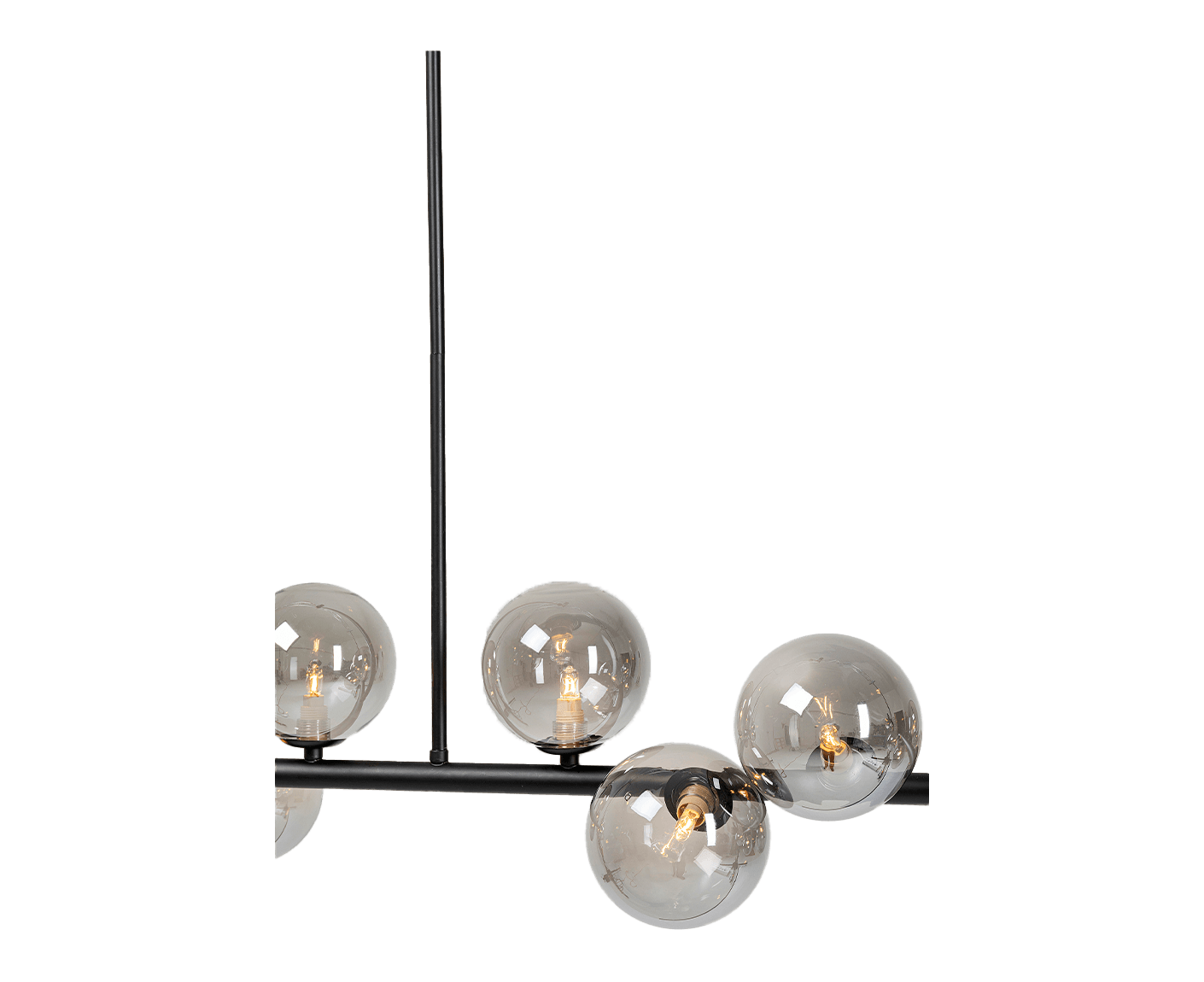 Hängelampe Hängeleuchte Deckenlampe Scala Balls Schwarz 155 cm