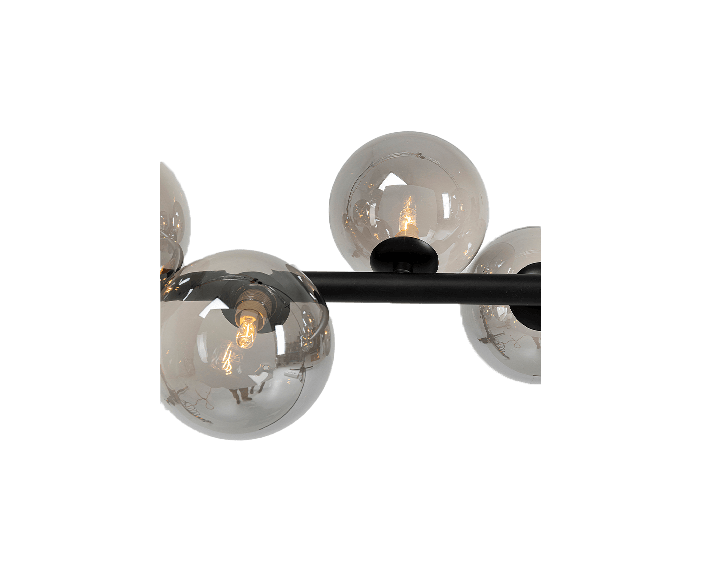 Hängelampe Hängeleuchte Deckenlampe Scala Balls Schwarz 155 cm