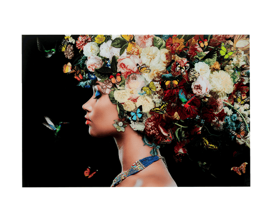 Glasbild Bunch of Flowers 150x100 cm