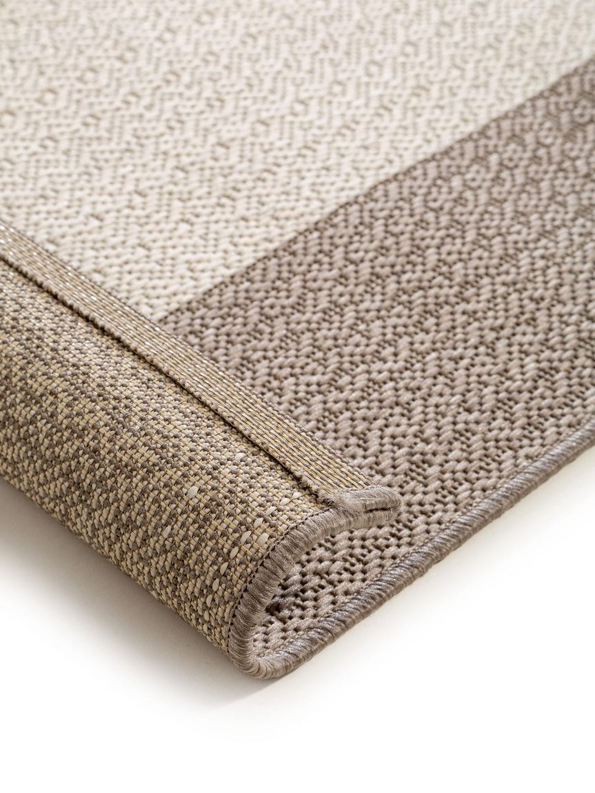 In- & Outdoor Teppich Metro Creame / Taupe