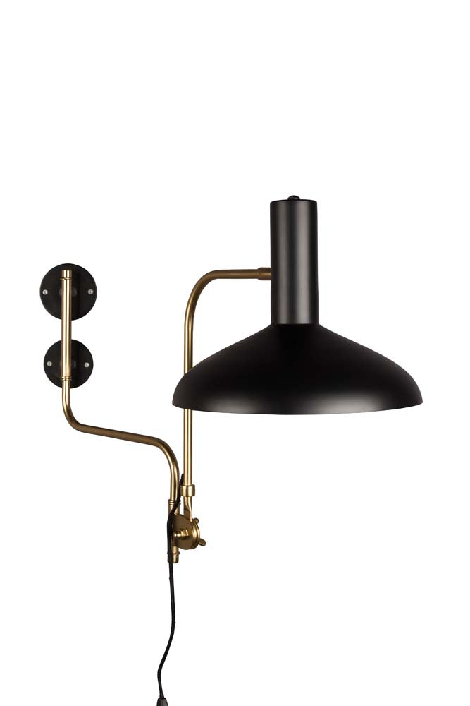 Devi Wandlampe Schwarz