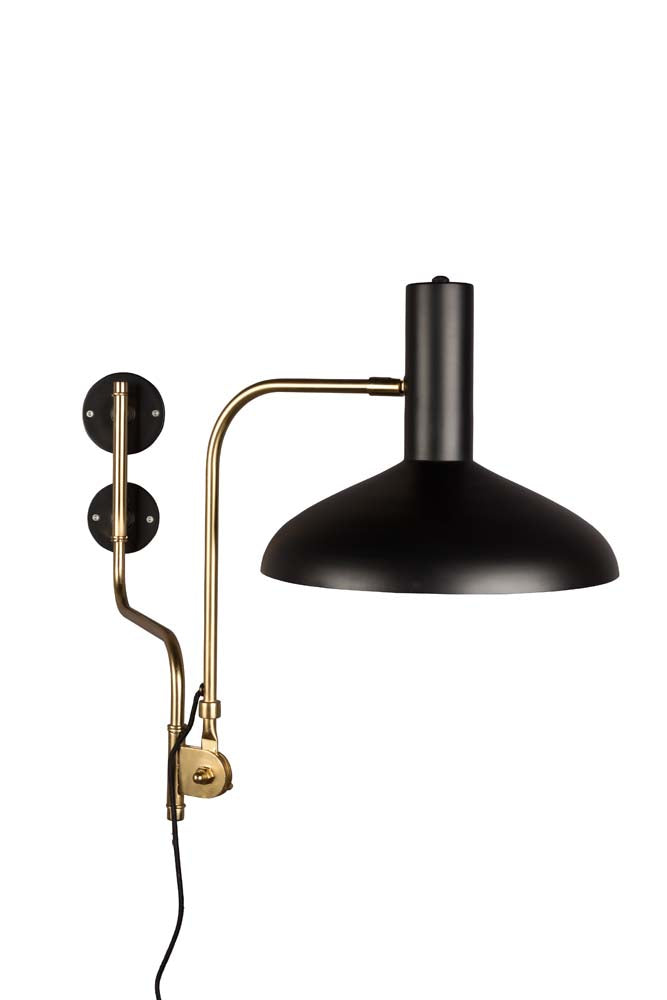 Devi Wandlampe Schwarz