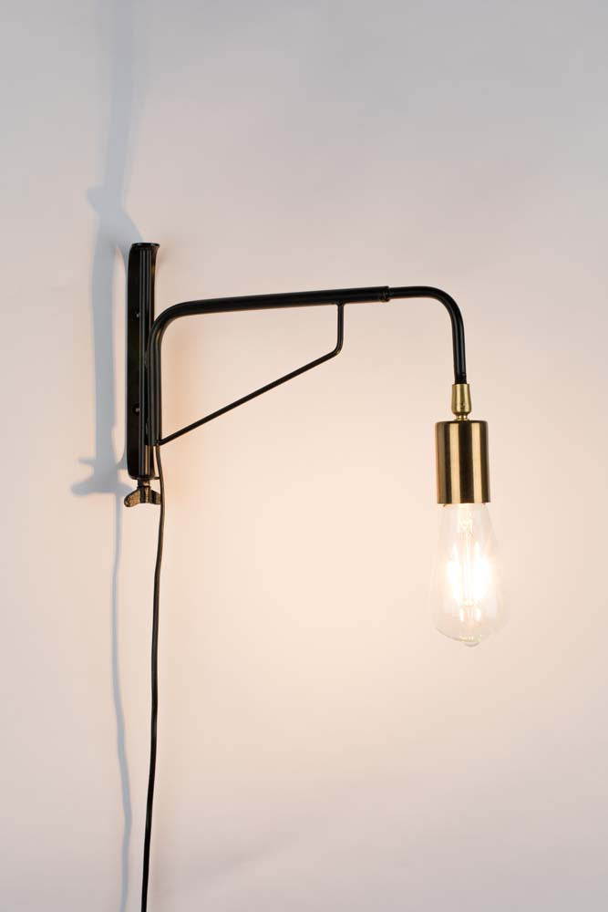 Lasse Wandlampe Gold - Voelpe