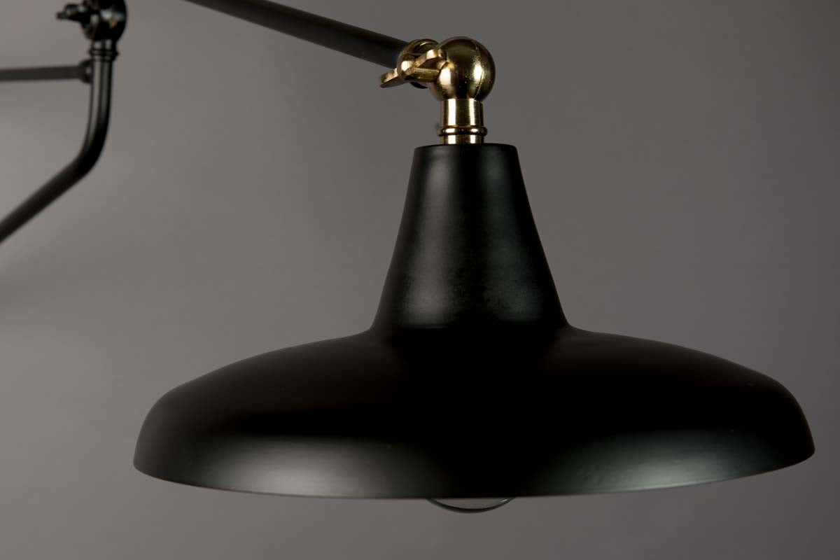 Hector Wandlampe Schwarz