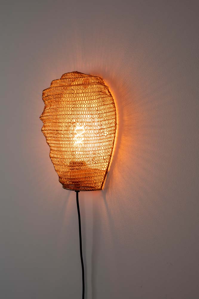 Lena Wandlampe E27 Gold - Voelpe