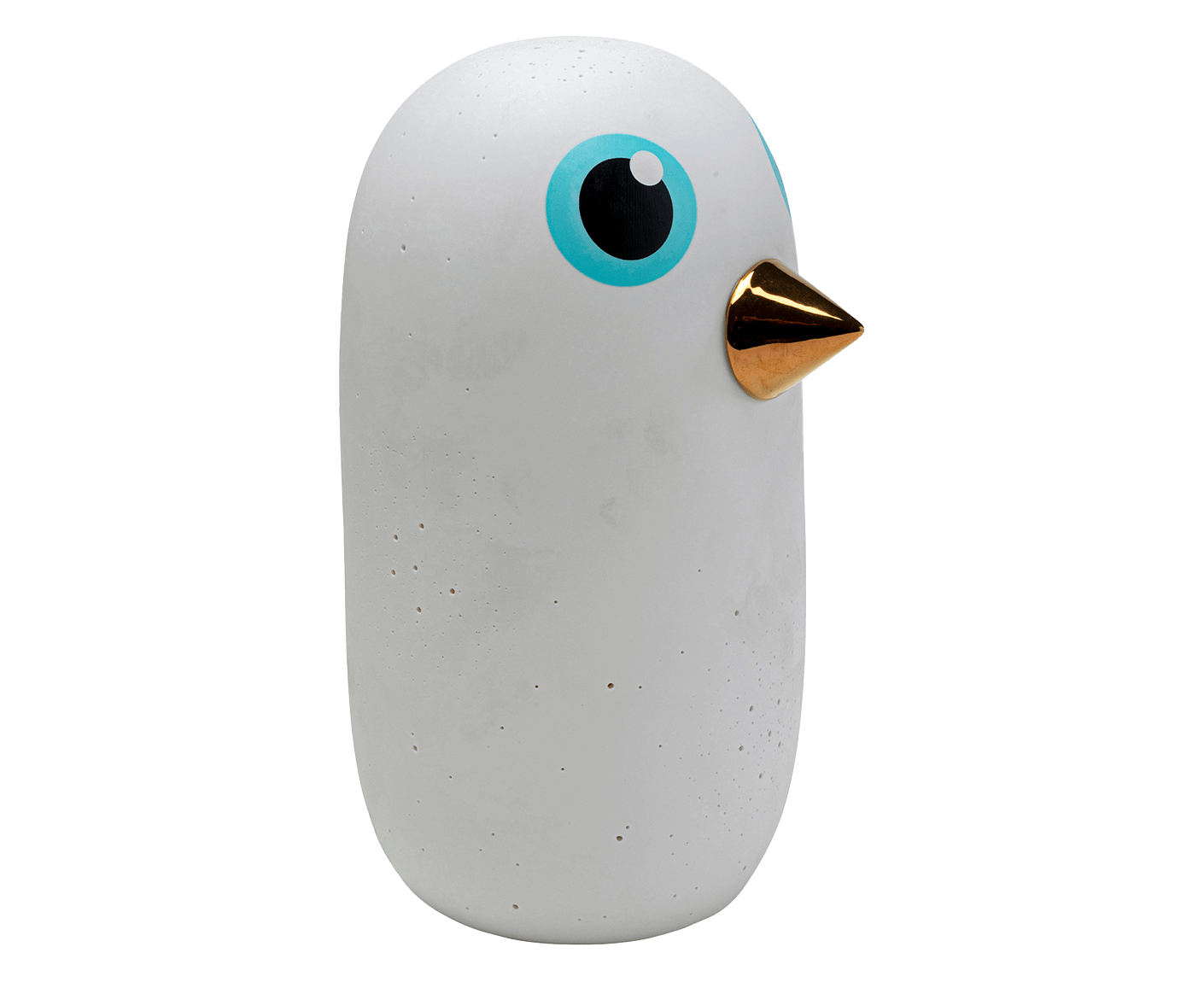 Tischlampe Designerlampe Tischleuchte Birdie 26 cm Creme-Weiß