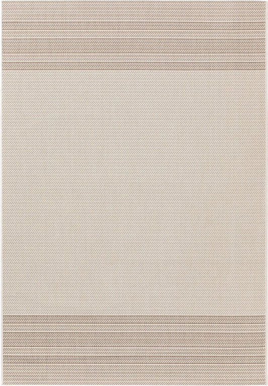 In- & Outdoor Teppich Metro Creame / Beige