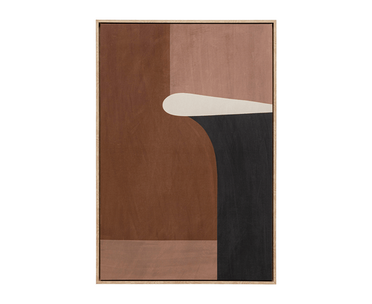Leinwandbild Gemälde Classic Shape Brownie 60x90 cm
