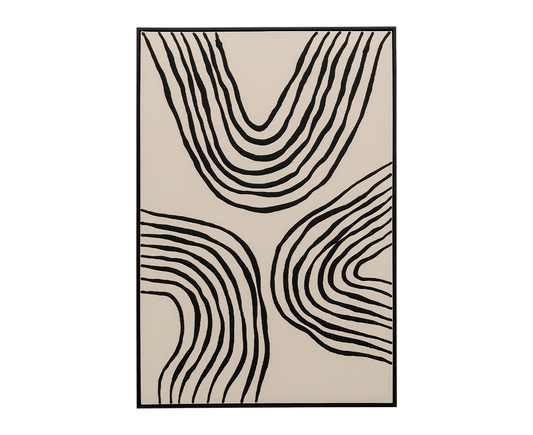 Leinwandbild Gemälde Artistic Bow 70x110 cm