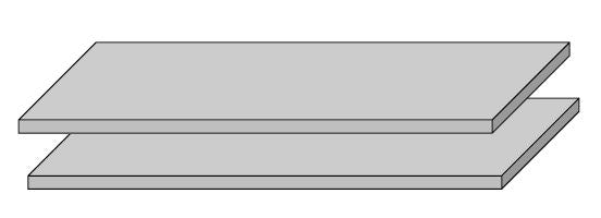 Solid 2 Einlegeböden für STS Artisan Eiche - Voelpe