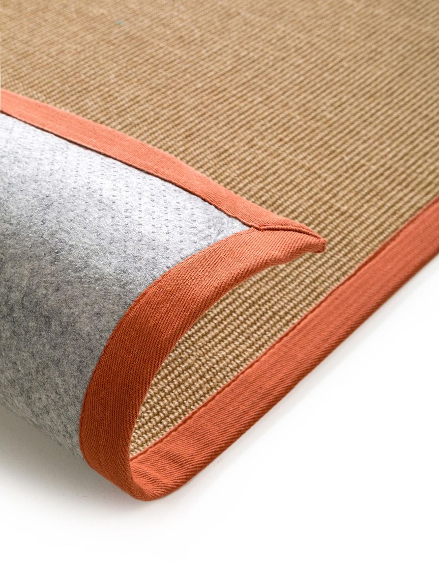 Sisalteppich Sisal Orange