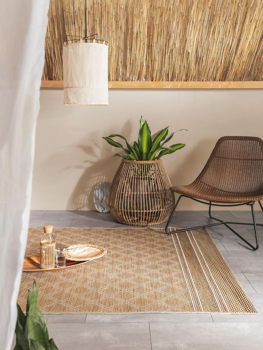 In- & Outdoor Teppich Arena Beige