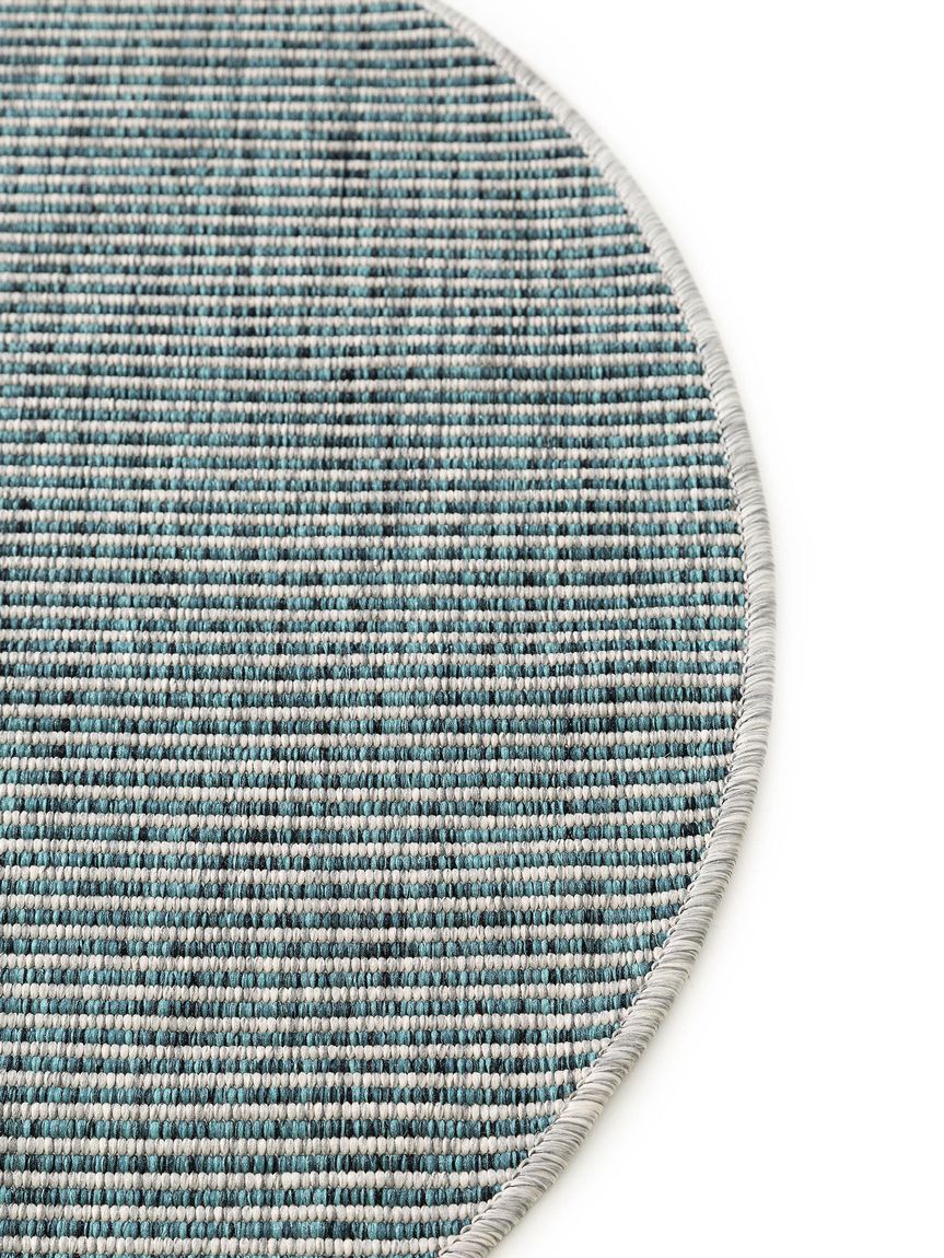 In- & Outdoor Teppich rund Cleo Blau