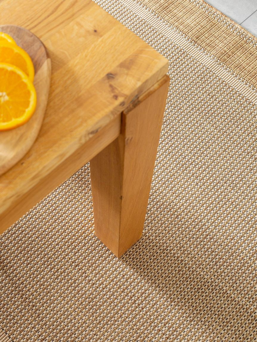 In- & Outdoor Teppich Riso Beige