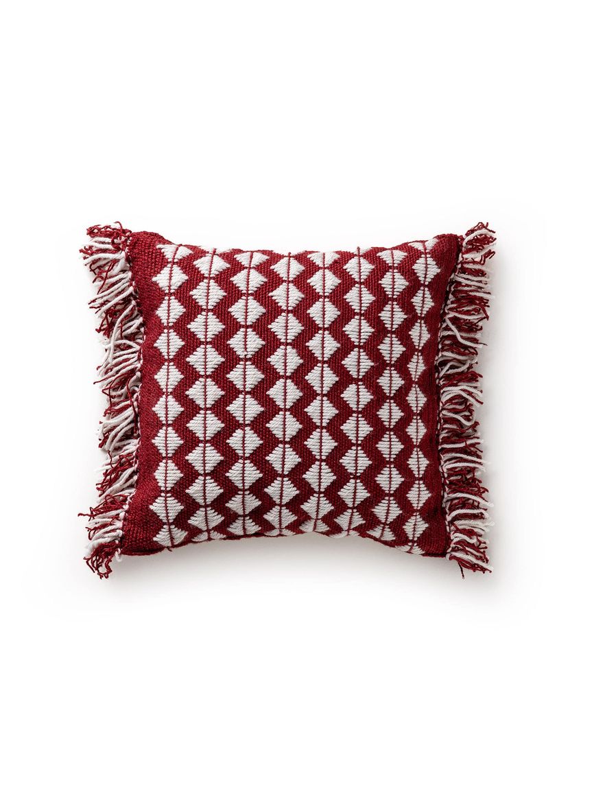 In- & Outdoor Kissen Morty 40x40 cm Rot