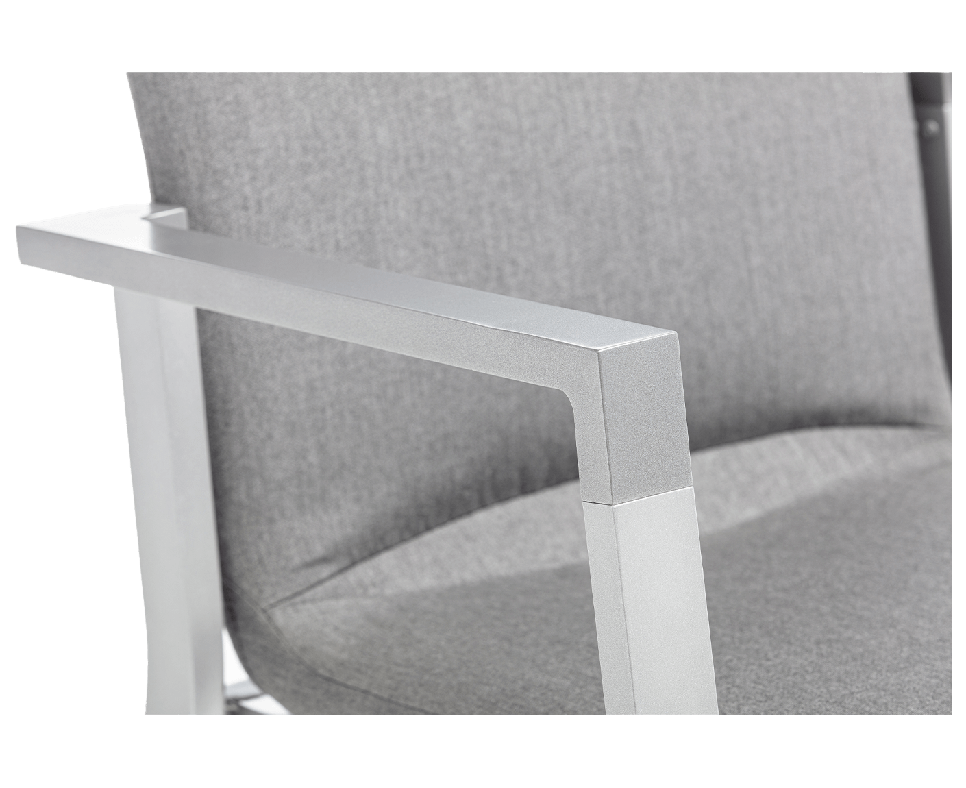 Kettler Rasmus Gartenmöbelset 5-teilig Silber / Sunbrella