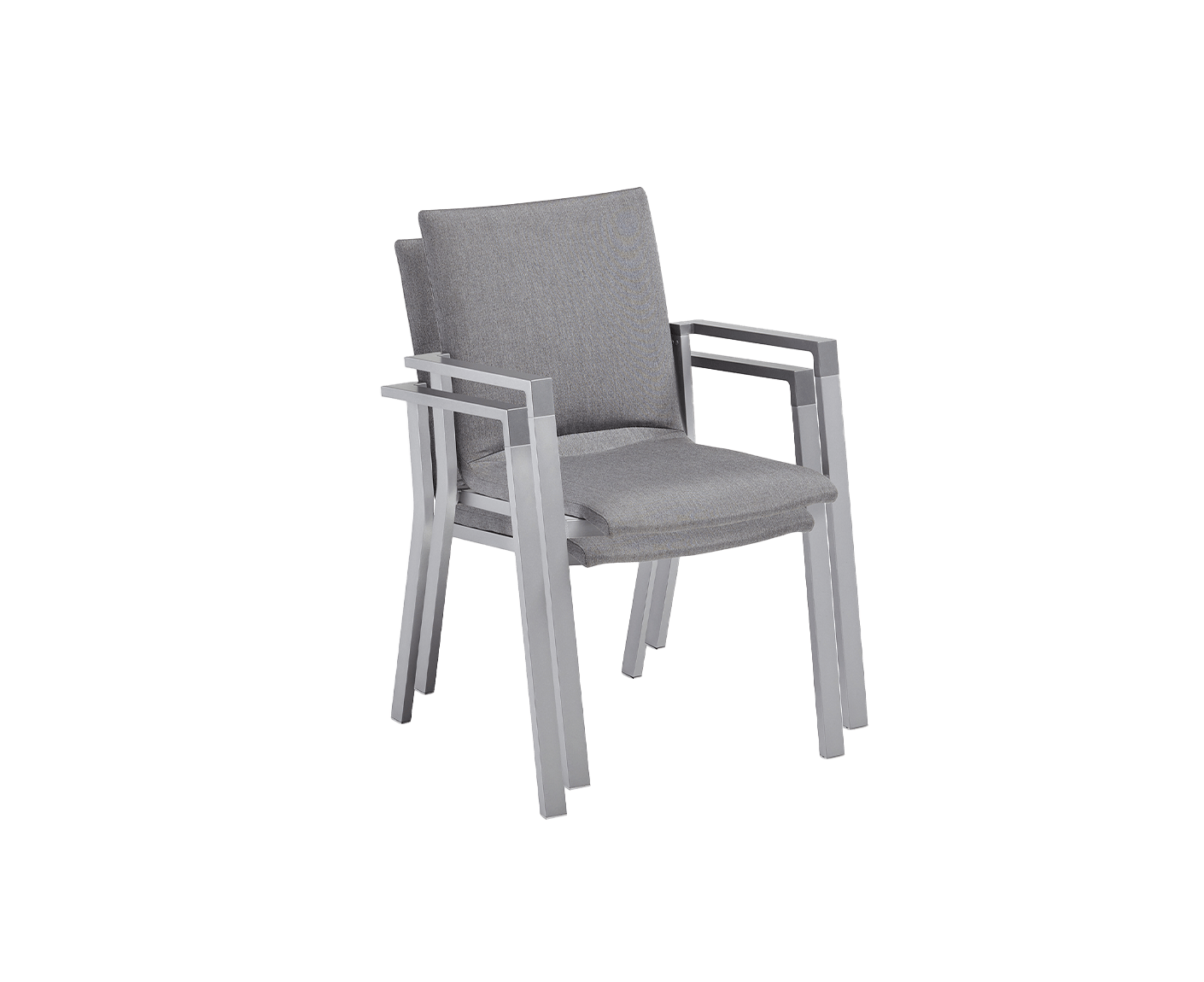 Kettler Rasmus Gartenmöbelset 5-teilig Silber / Sunbrella