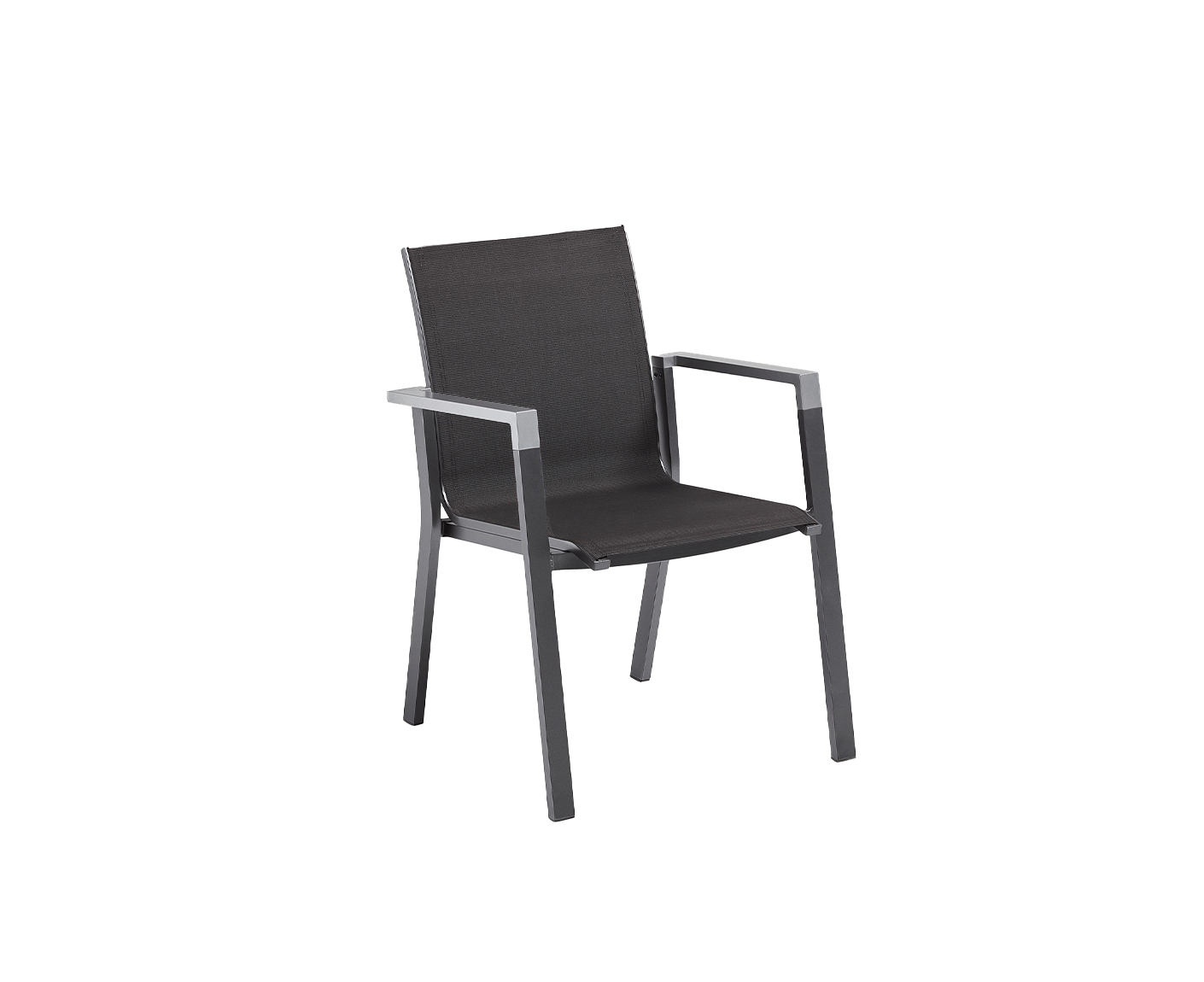 Kettler Rasmus Gartenmöbelset 5-teilig Anthrazit / Grau 160x95 cm