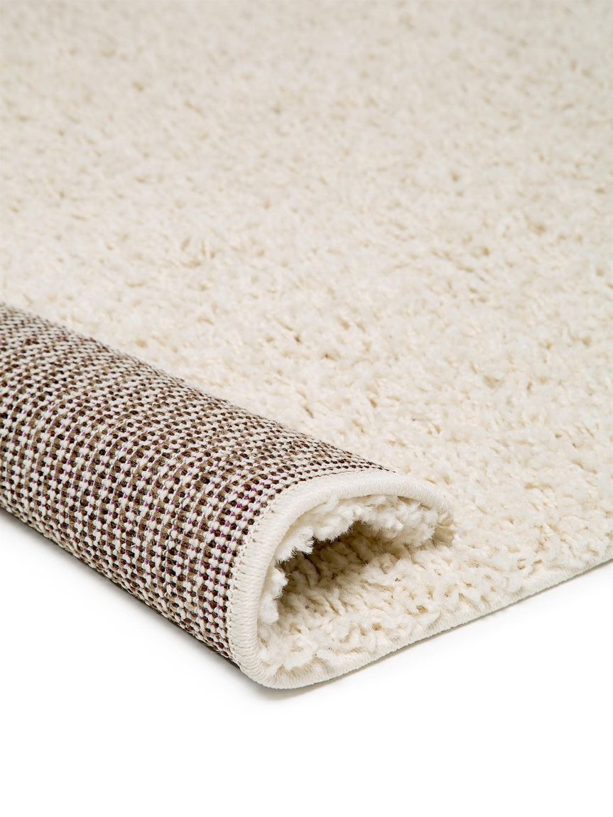 Hochflorteppich Swirls Beige
