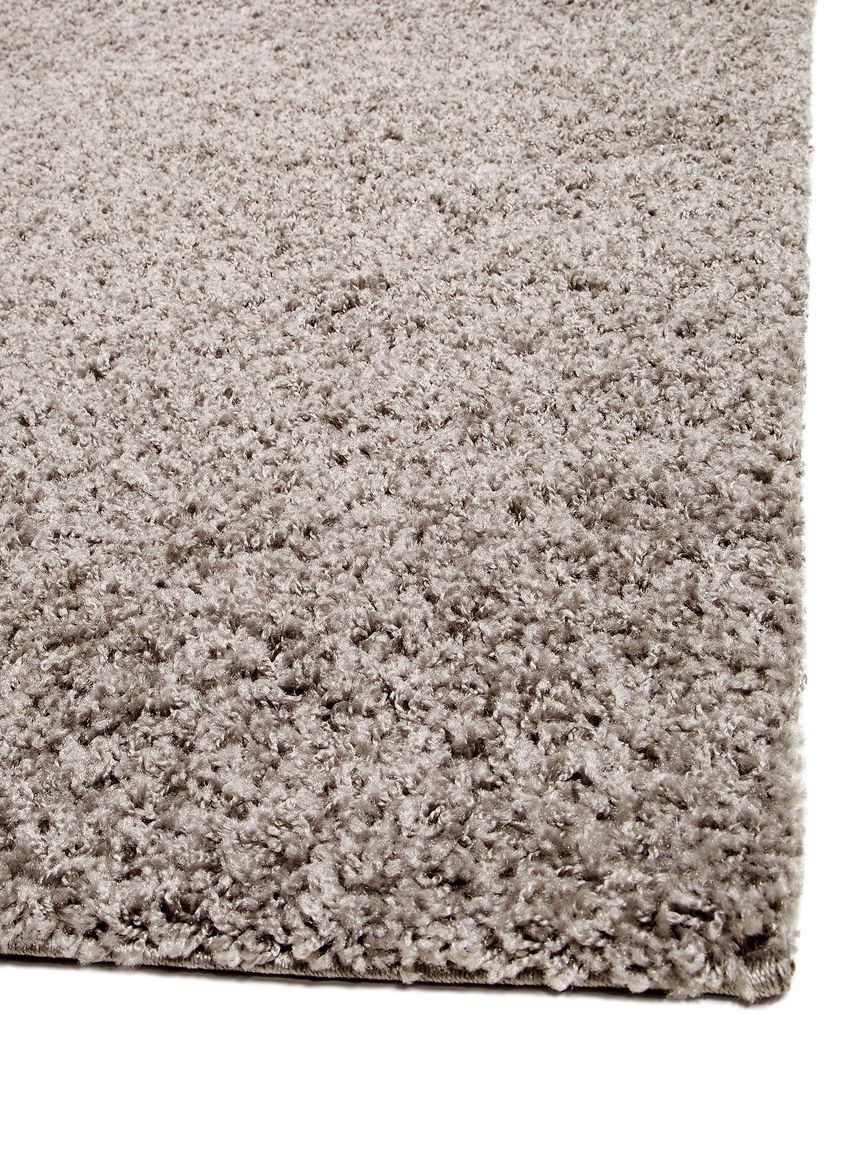 Hochflorteppich Swirls Grau