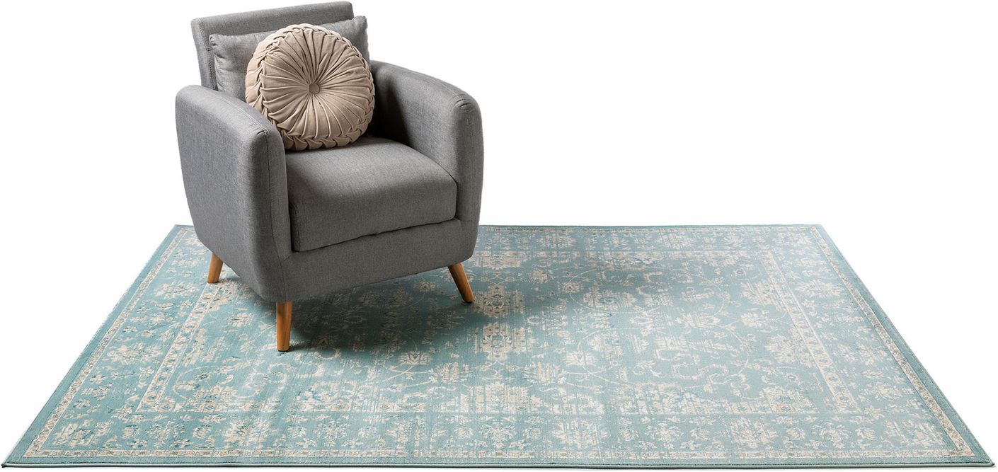 Teppich Velvet Blau