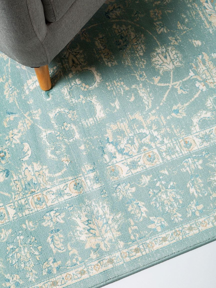 Teppich Velvet Blau
