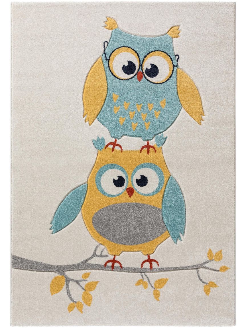 Kinderteppich Justin Blau