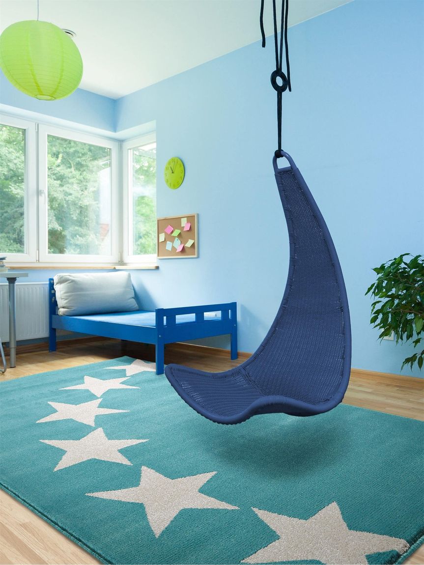 Kinderteppich Fantasia 160x230 cm Blau