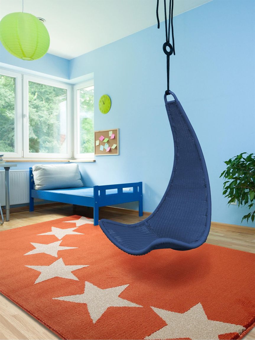 Kinderteppich Fantasia 160x230 cm Rot
