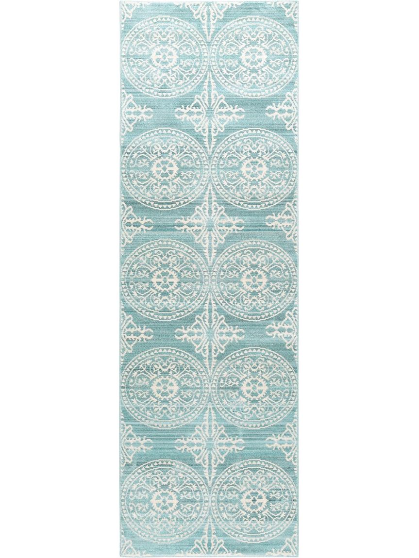 Teppich Läufer Visconti 70x240 cm Türkis