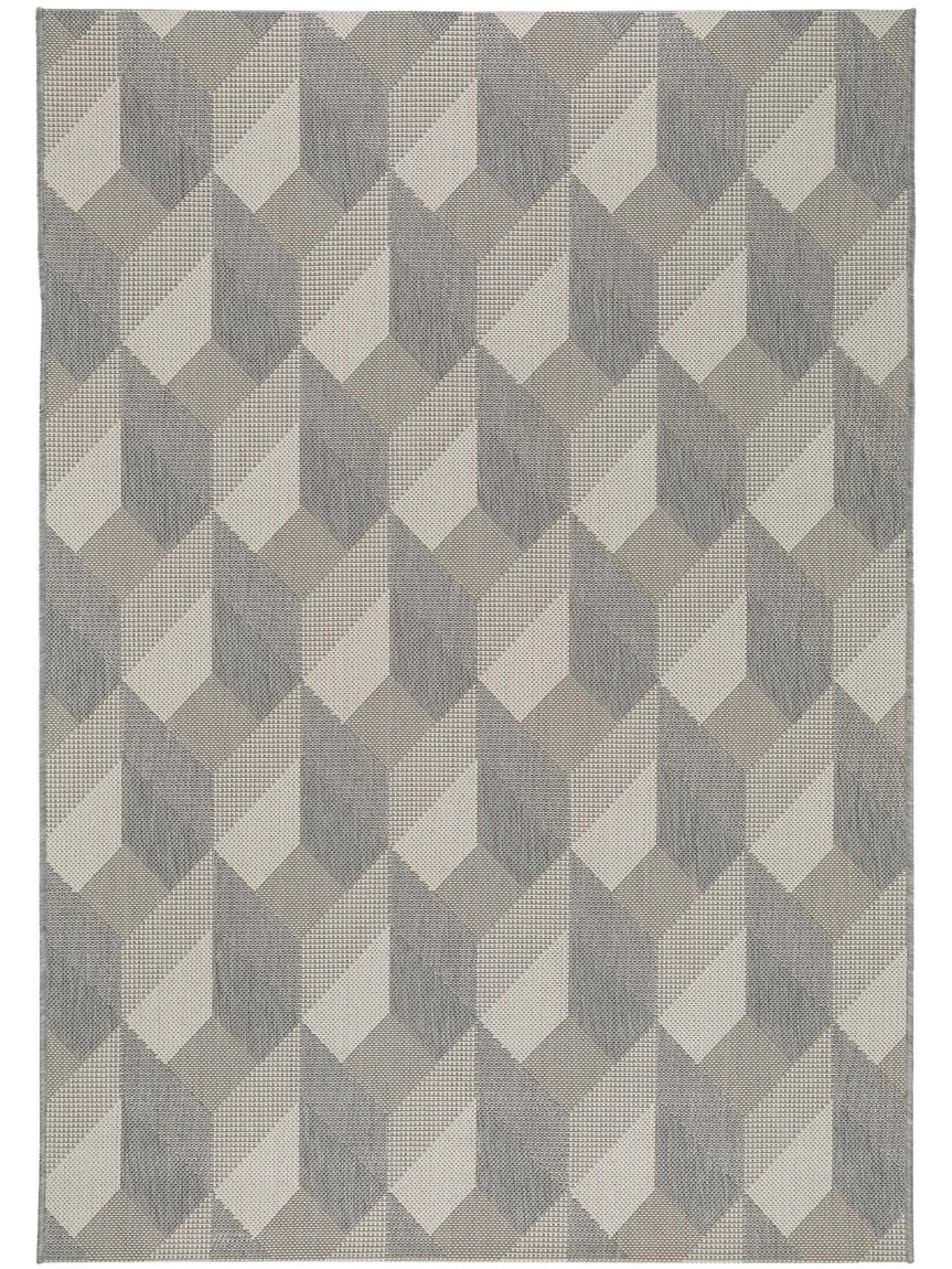 In- & Outdoor Teppich Metro Grau