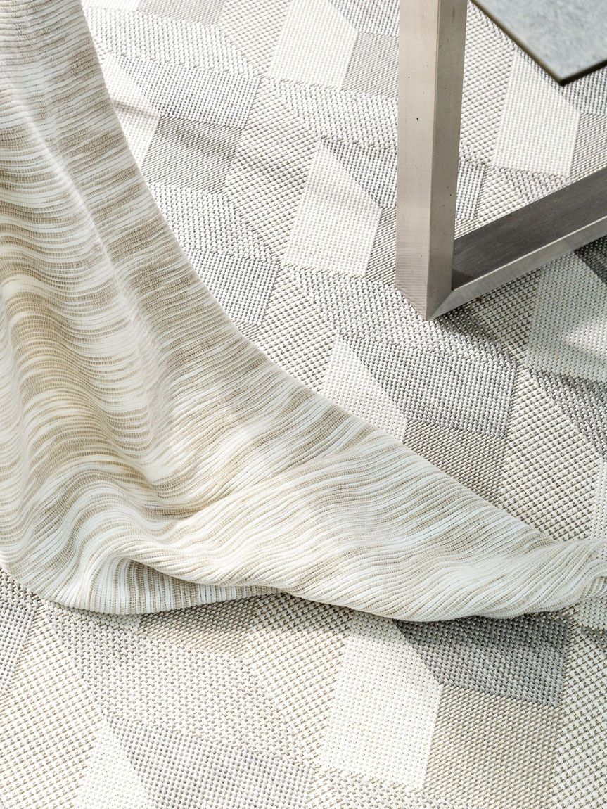 In- & Outdoor Teppich Metro Grau