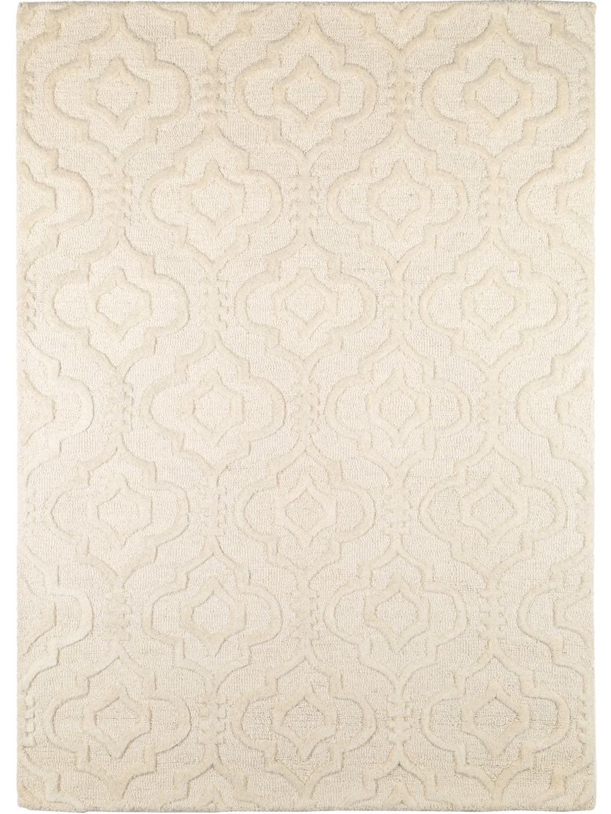 Wollteppich Marrakech 160x230 cm Creame