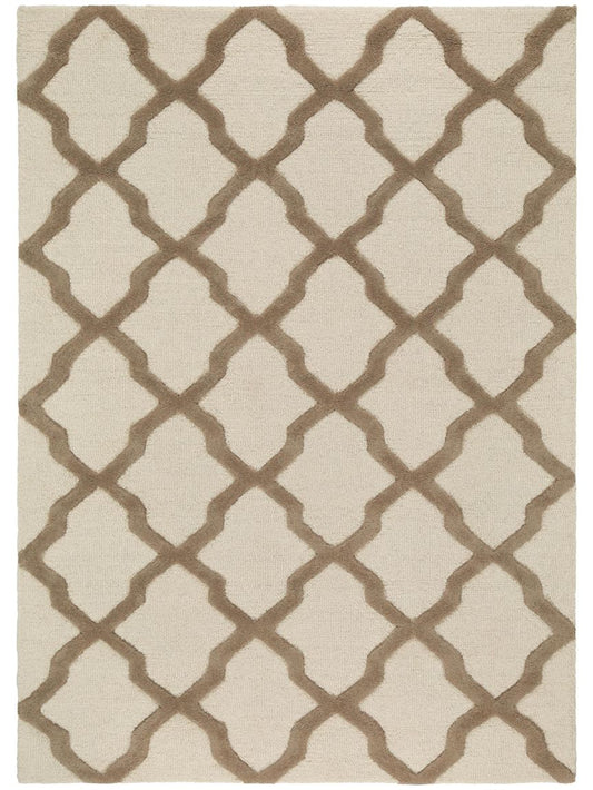 Wollteppich Windsor 120x170 cm Beige