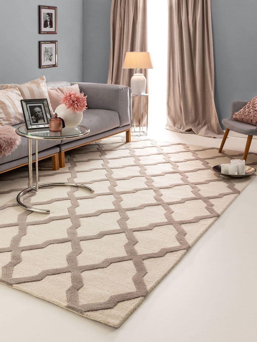 Wollteppich Windsor 120x170 cm Beige