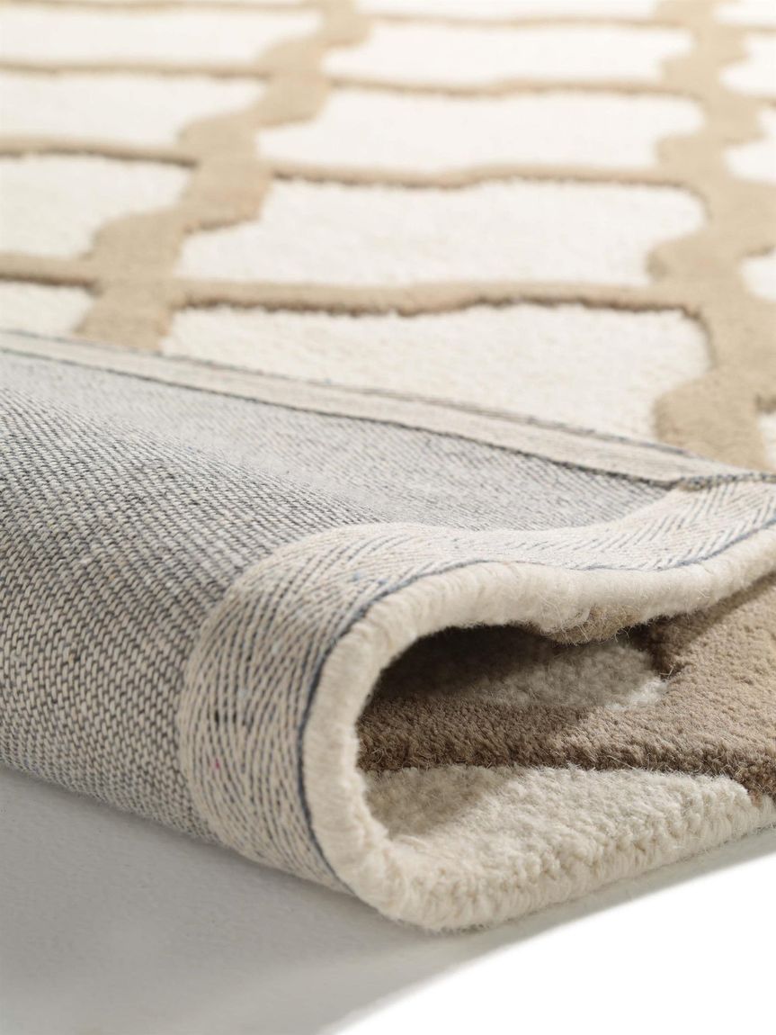 Wollteppich Windsor 120x170 cm Beige
