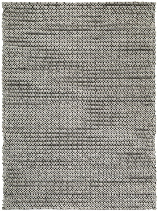 Wollteppich Pune 200x290 cm Grau