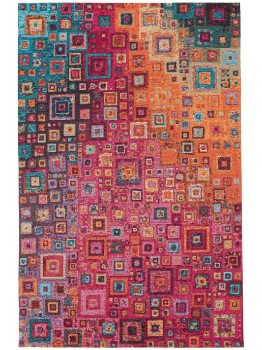 Flachgewebeteppich Stay 290x400 cm Bunt