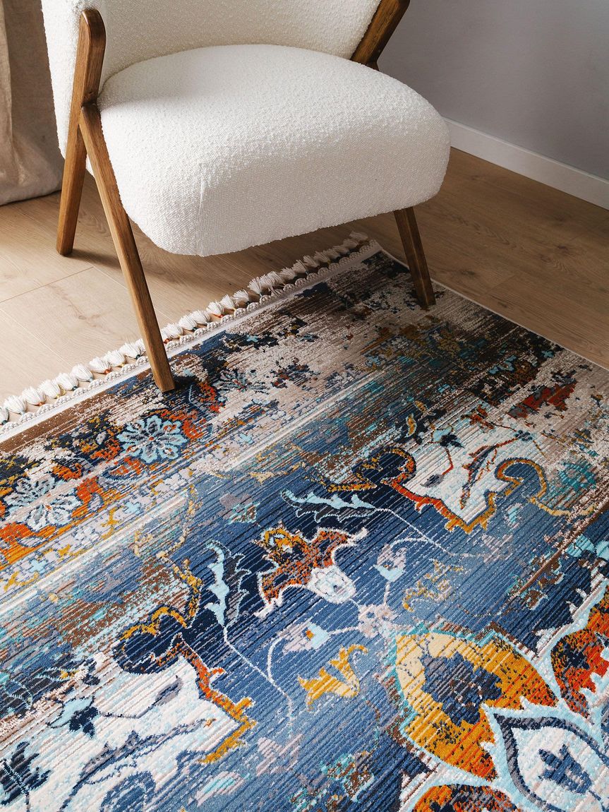 Teppich Simsala Blau