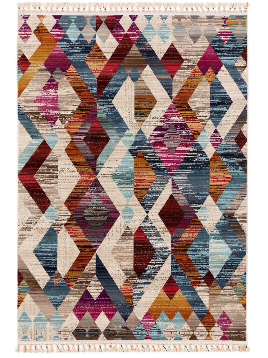 Teppich Simsala Bunt / Beige