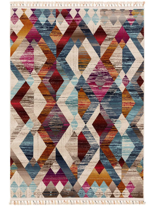 Teppich Simsala Bunt / Beige