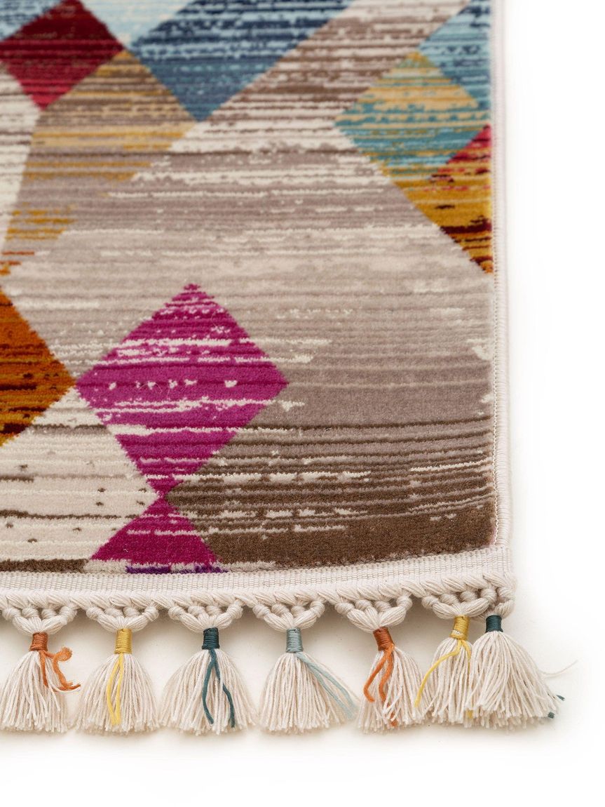 Teppich Simsala Bunt / Beige