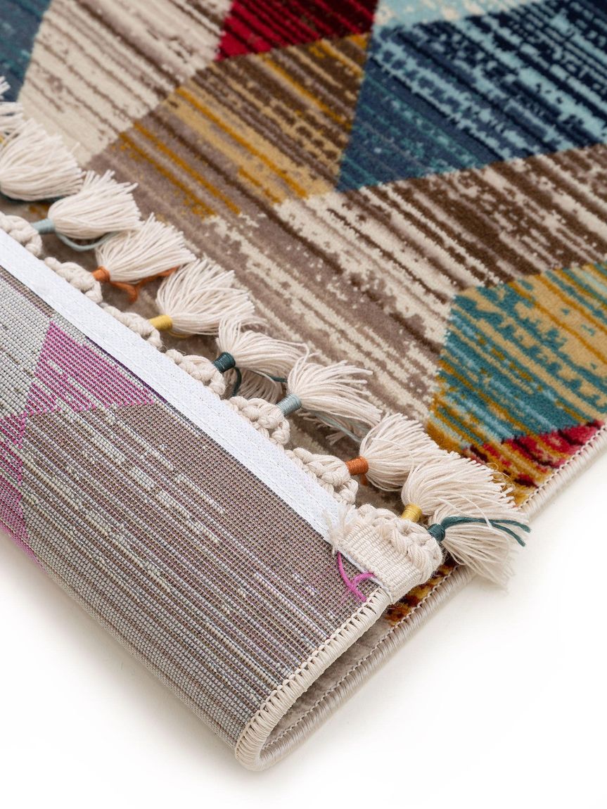 Teppich Simsala Bunt / Beige